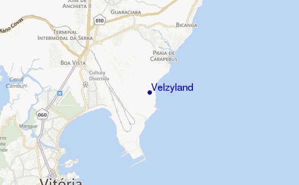 mappa di localizzazione di Velzyland