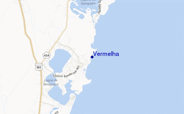 mappa di localizzazione di Vermelha