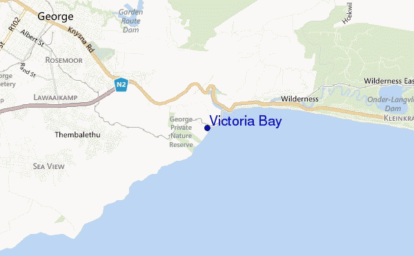 mappa di localizzazione di Victoria Bay