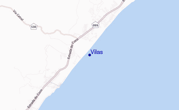 mappa di localizzazione di Vilas