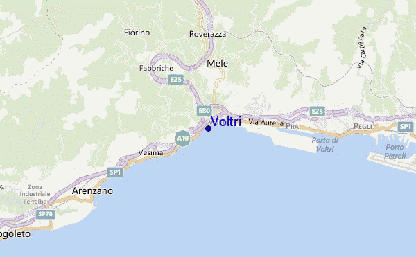mappa di localizzazione di Voltri