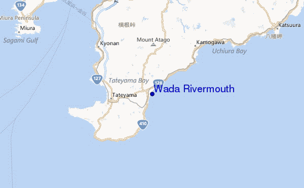 Wada Rivermouth Location Map