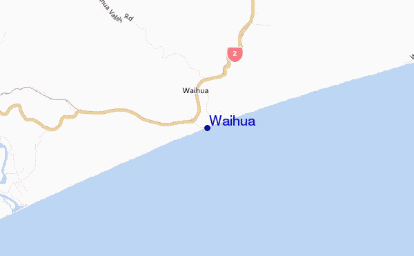 mappa di localizzazione di Waihua