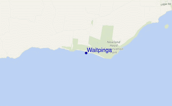 mappa di localizzazione di Waitpinga