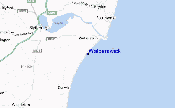 mappa di localizzazione di Walberswick