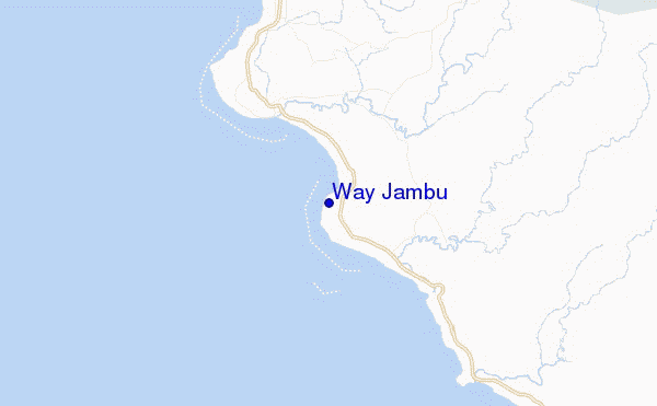 mappa di localizzazione di Way Jambu