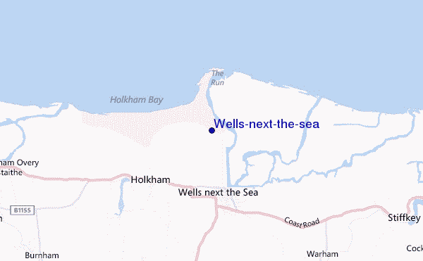 mappa di localizzazione di Wells-next-the-sea