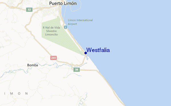 mappa di localizzazione di Westfalia