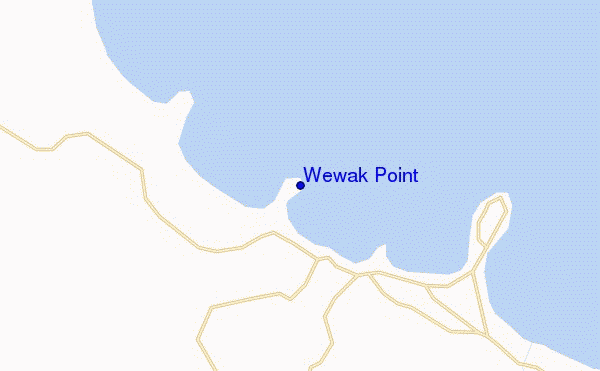 mappa di localizzazione di Wewak Point