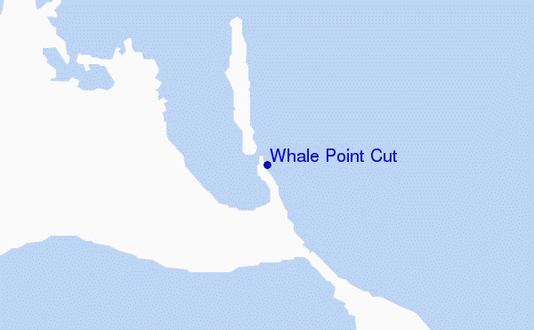 mappa di localizzazione di Whale Point Cut