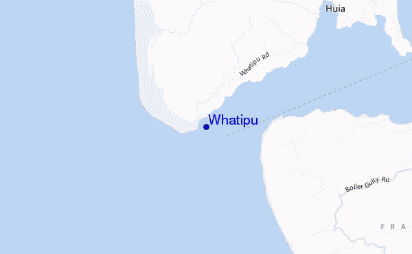 mappa di localizzazione di Whatipu