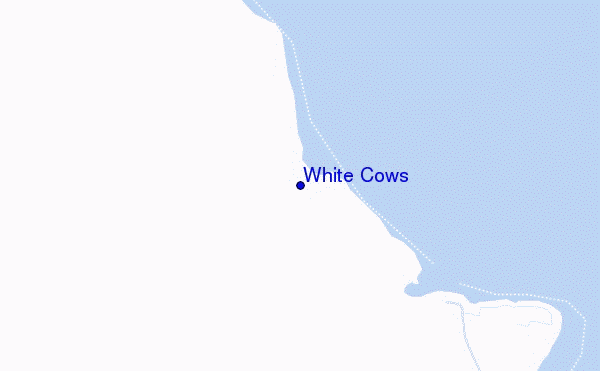 mappa di localizzazione di White Cows