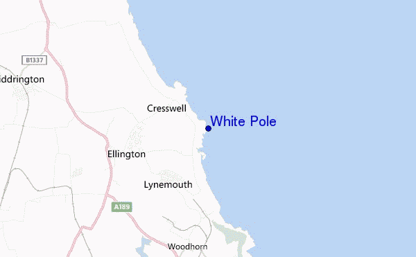 mappa di localizzazione di White Pole