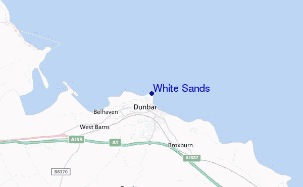 mappa di localizzazione di White Sands