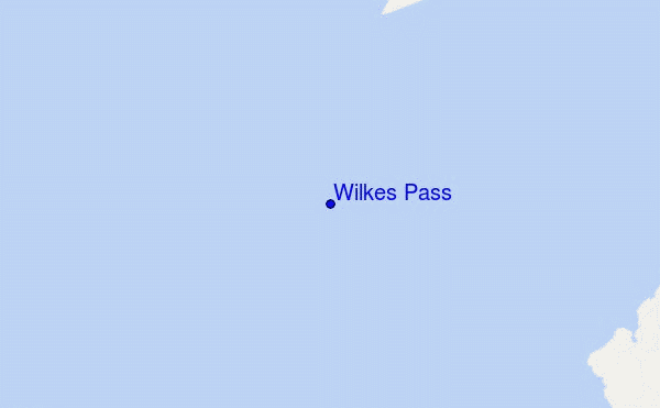 mappa di localizzazione di Wilkes Pass