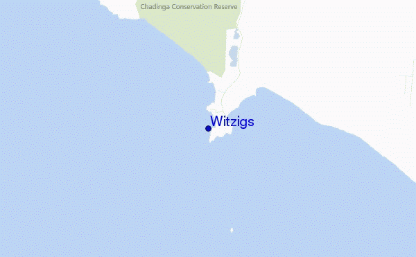 mappa di localizzazione di Witzigs