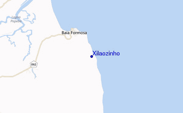 mappa di localizzazione di Xilaozinho