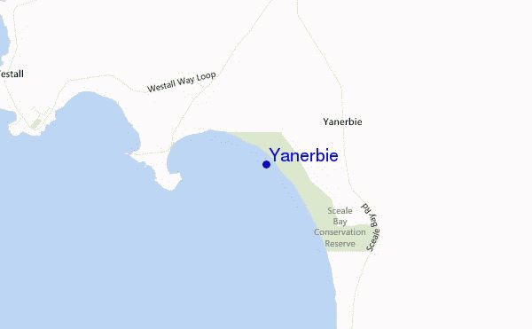 mappa di localizzazione di Yanerbie