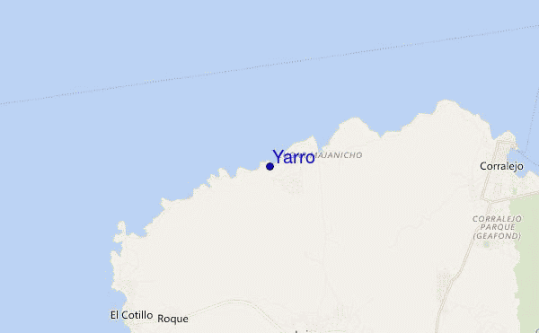 mappa di localizzazione di Yarro