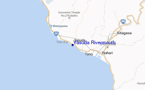 mappa di localizzazione di Yasuda Rivermouth