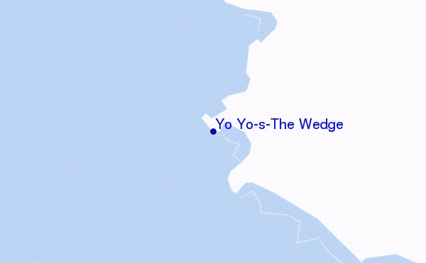 mappa di localizzazione di Yo Yo's-The Wedge