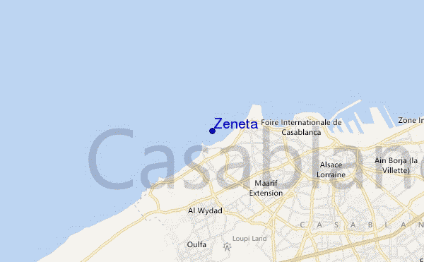 mappa di localizzazione di Zeneta