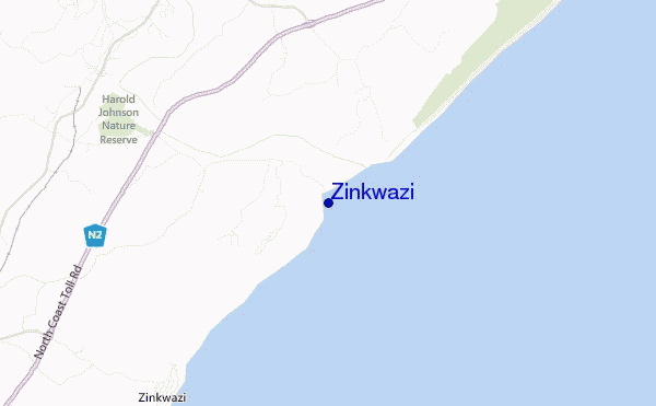 mappa di localizzazione di Zinkwazi