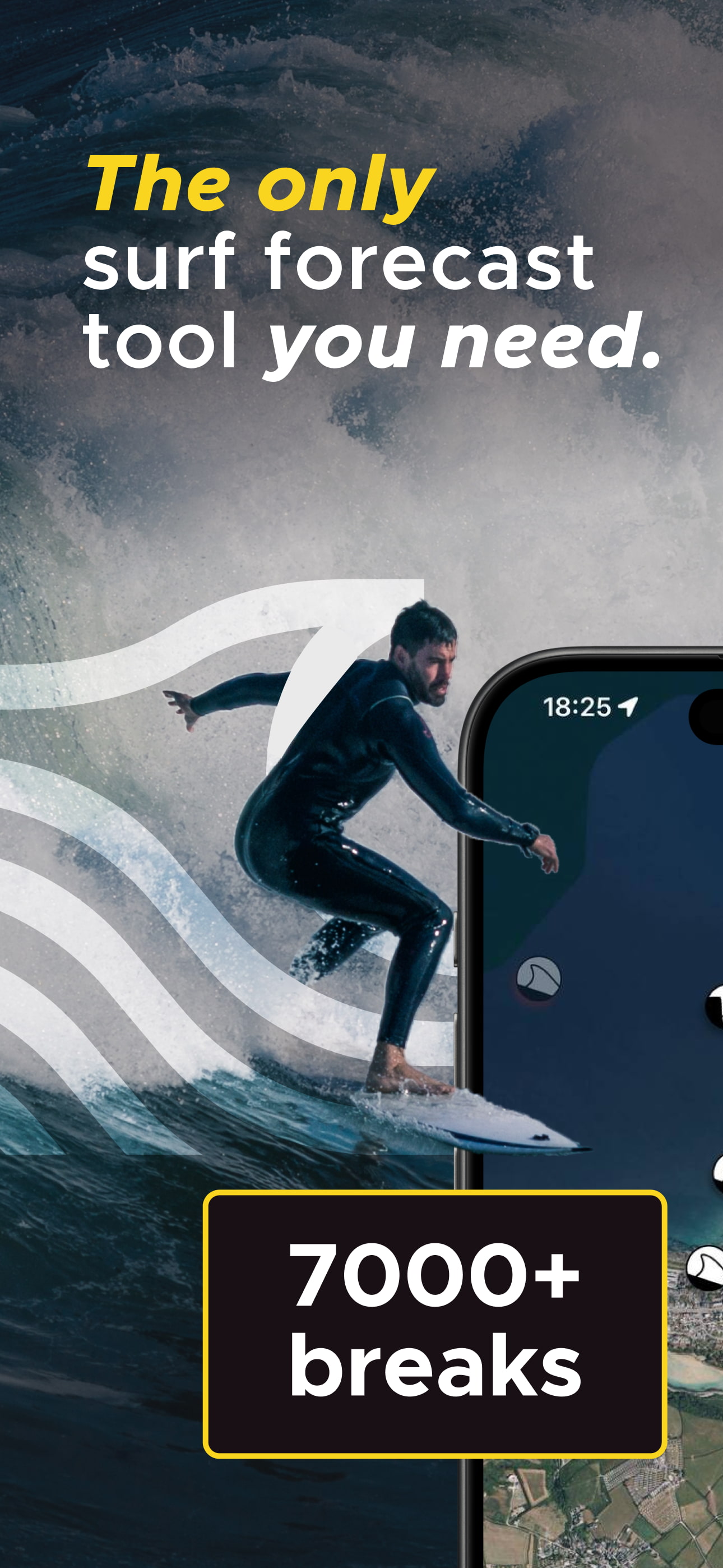 Surf forecast app screenshot 1