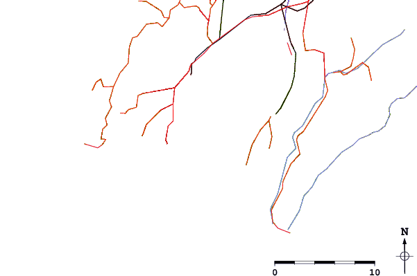 Strade e fiumi intorno Airport Rights