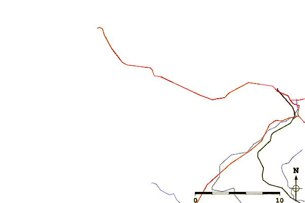 Strade e fiumi intorno Anse de Vauville