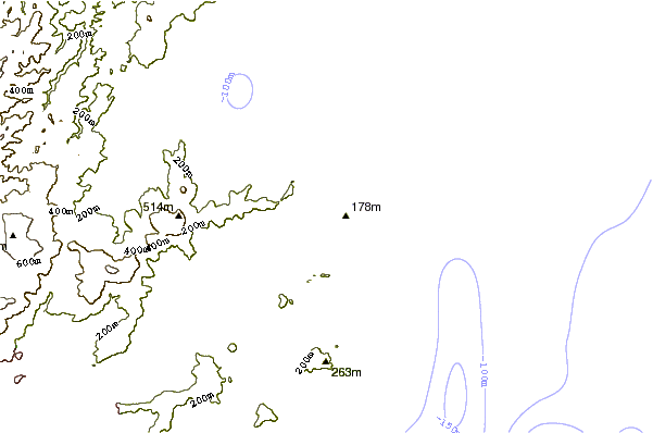 shoreline intorno Aramoana Spit