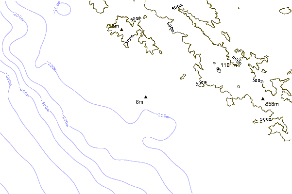 shoreline intorno Arroyo Laguna