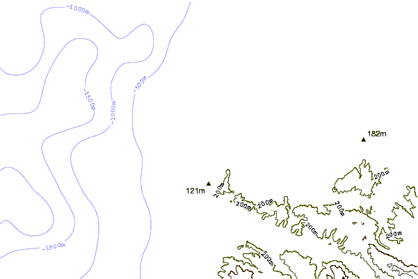 shoreline intorno Asilomar