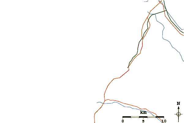 Strade e fiumi intorno Asilomar