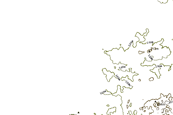 shoreline intorno Beacon Cove