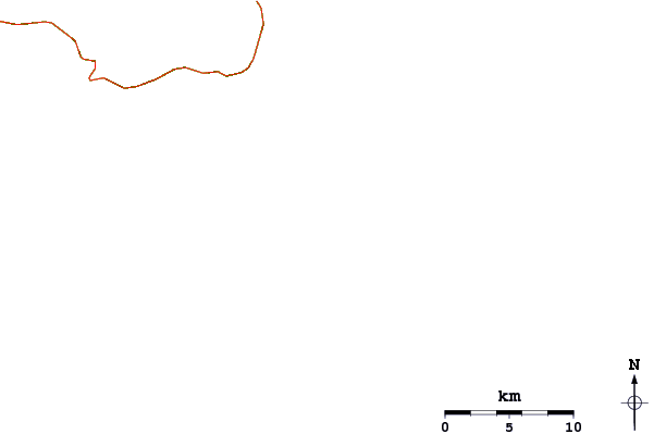 Strade e fiumi intorno Bonete (Ilha Bela)
