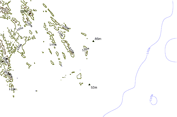 shoreline intorno Boomerang Beach (South)