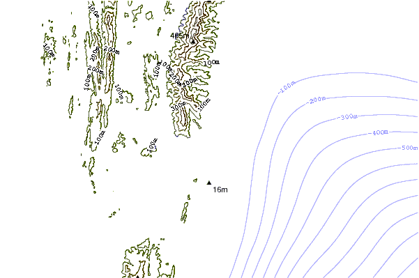 shoreline intorno Butlers Bay (South Andaman)