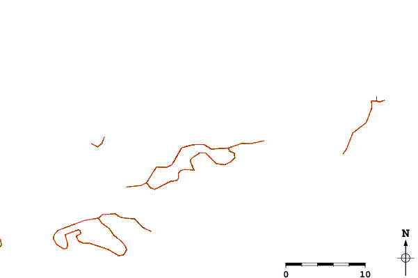 Strade e fiumi intorno Carot Bay