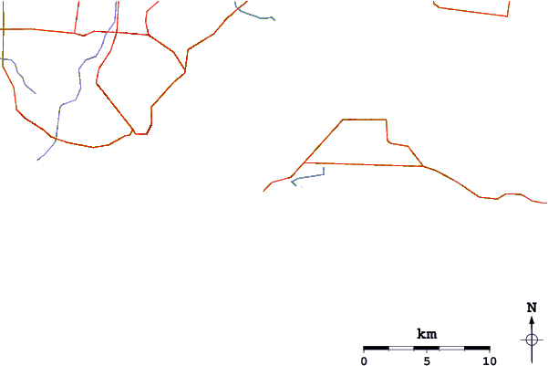 Strade e fiumi intorno Cat Bay (Shelly Beach)