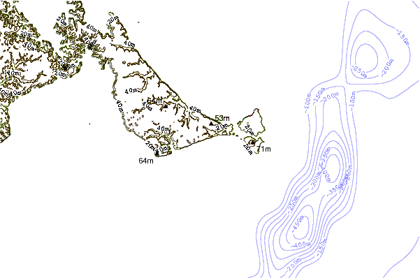 shoreline intorno Choshi