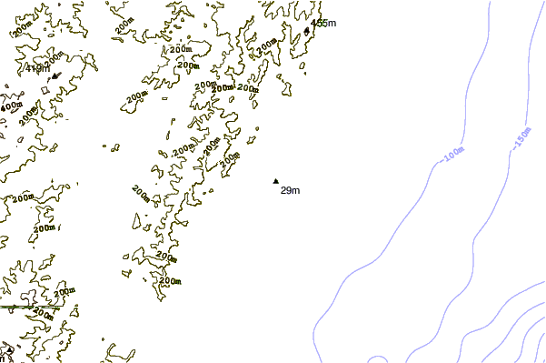 shoreline intorno Christmas Bay