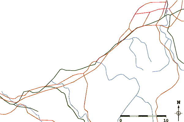 Strade e fiumi intorno St Jean de Luz - Ciboure