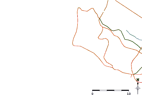 Strade e fiumi intorno La Cote Sauvage - Le Sémaphore