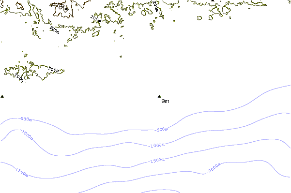 shoreline intorno Coyula