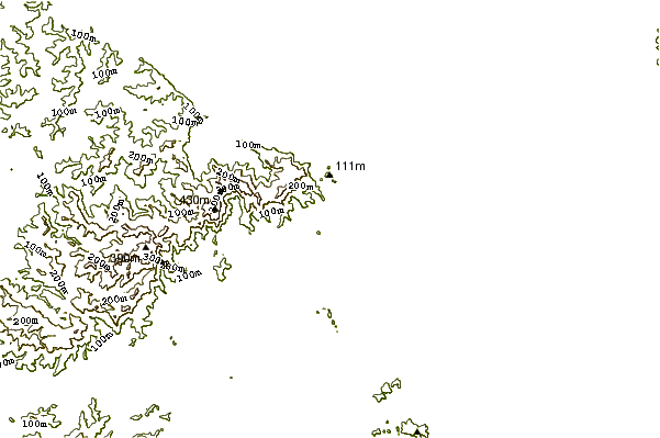 shoreline intorno Daniels Reef