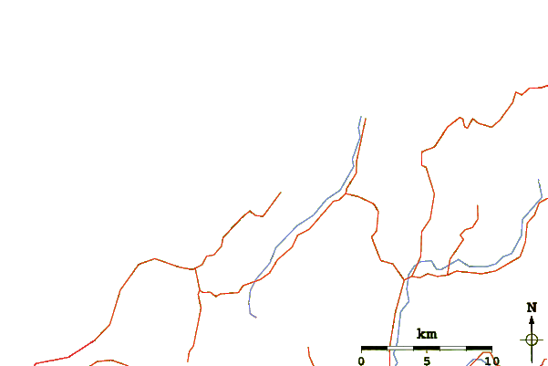 Strade e fiumi intorno Delaware Bay (East end)