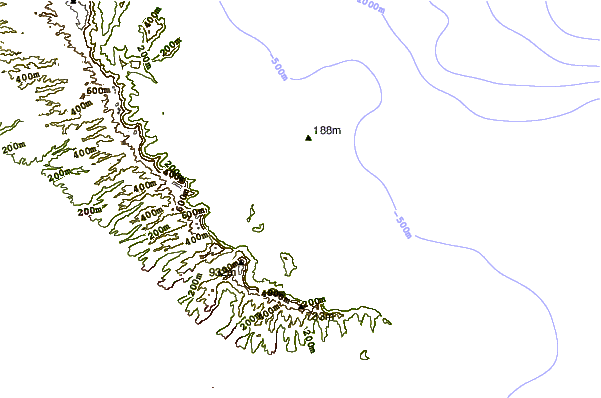 shoreline intorno Dune Circle