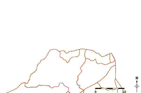 Strade e fiumi intorno El Paso