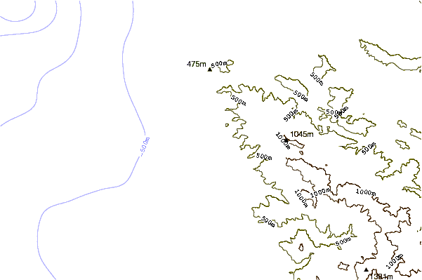 shoreline intorno Garrapata